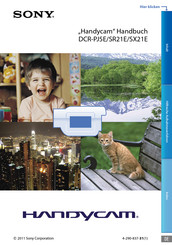 Sony Handycam DCR-SR21E Handbuch