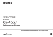 Yamaha Aventage RX-A660 Bedienungsanleitung