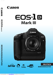 Canon EOS-1 D Mark III Bedienungsanleitung