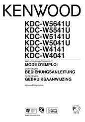 Kenwood KDC-W5641U Bedienungsanleitung