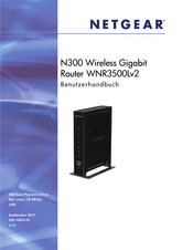 NETGEAR N300 Wireless Gigabit Router WNR3500Lv2 Benutzerhandbuch