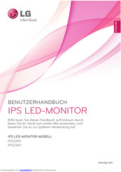 LG IPS224V Benutzerhandbuch