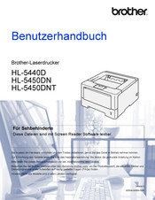 Brother HL-5440D Benutzerhandbuch
