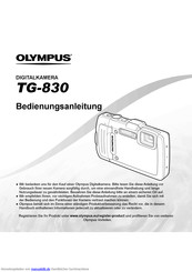 Olympus TG-830 Bedienungsanleitung