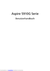 Acer Aspire 5910G Serie Benutzerhandbuch