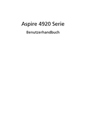 Acer Aspire 4920 Serie Benutzerhandbuch