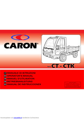 caron CTK 75 Betriebsanleitung