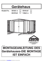 arrow RMW65 Montageanleitung