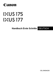 Canon IXUS 177 Handbuch