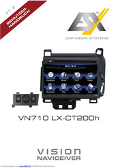 ESX vision naviceiver VN710 LX-CT200h Benutzerhandbuch