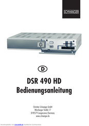 Schwaiger DSR490 HD Bedienungsanleitung