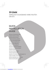 D-Link DIR-815 Installationsanleitung