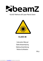 Beamz CLASS 3B Gebrauchsanleitung