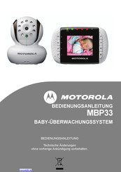 Motorola MBP33 Bedienungsanleitung