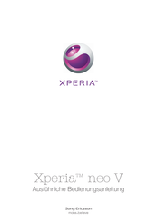 Sony Ericsson Xperia neo V MT11a Bedienungsanleitung