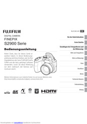 FujiFilm FINEPIX S2900 Serie Bedienungsanleitung
