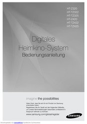 Samsung HT-TZ425 Bedienungsanleitung