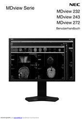 NEC MDview 243 Benutzerhandbuch