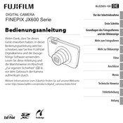FujiFilm FinePix JX600 serie Bedienungsanleitung