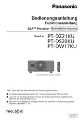 Panasonic PT-dz21ku Bedienungsanleitung