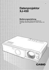 Casio XJ-450 Bedienungsanleitung