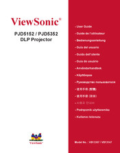ViewSonic PJD5352 Bedienungsanleitung