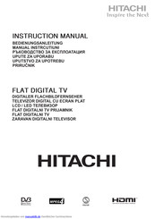 Hitachi 49HBT62 Bedienungsanleitung