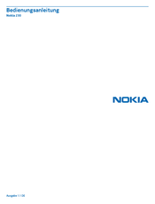 Nokia 230 Bedienungsanleitung