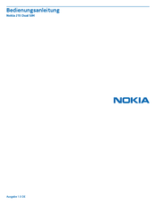 Nokia Nokia 215 Dual SIM Bedienungsanleitung
