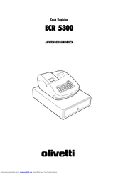Olivetti ECR5300 Handbuch