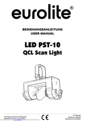 EuroLite LED PST-10 Handbuch