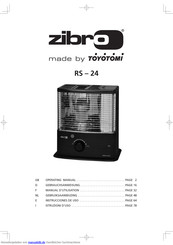 Zibro RS - 24 Gebrauchsanweisung