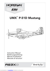 Horizon Hobby UMX P-51D Mustang Bedienungsanleitung