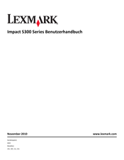 Lexmark Impact S300 Series Benutzerhandbuch