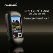 Garmin OREGON-Serie 450t Benutzerhandbuch
