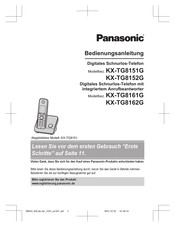 Panasonic KX-TG8161G Bedienungsanleitung
