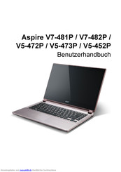 Acer Aspire V7-482P Benutzerhandbuch