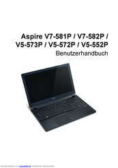 Acer Aspire V5-573P Benutzerhandbuch