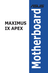 Asus Maximus IX APEX Benutzerhandbuch
