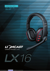 Lioncast lx16 Bedienungsanleitung