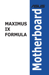 Asus Maximus IX Formula Benutzerhandbuch