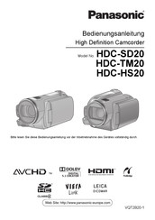 Panasonic HDCTM20 Bedienungsanleitung