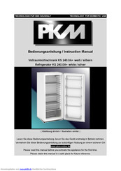 Pkm KS 240.0A+ Bedienungsanleitung