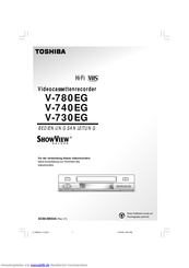 Toshiba V-780EG Bedienungsanleitung