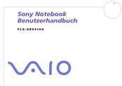 Sony Vaio PCG-GRX416G Benutzerhandbuch