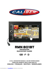Caliber RMN 801BT Anleitung