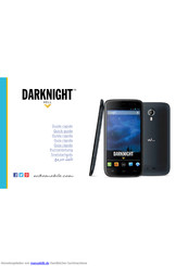 Wiko Darknight hell Kurzanleitung
