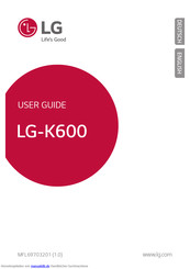 LG LG-K600 Benutzerhandbuch