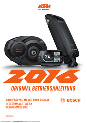 Bosch Nyon Betriebsanleitung