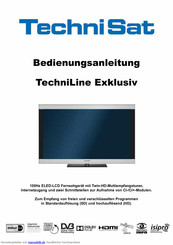 Technisat 130628V1TV Bedienungsanleitung
